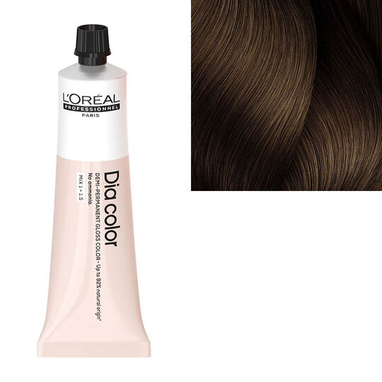 T&ouml;nung Haarfarbe Dia Color 6.23 Dunkelblond Iris&eacute; Gold
