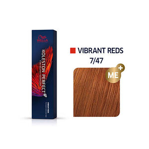 Permanente Haarfarbe Koleston Perfect Me+ 7/47 Blond Kupfer Marron