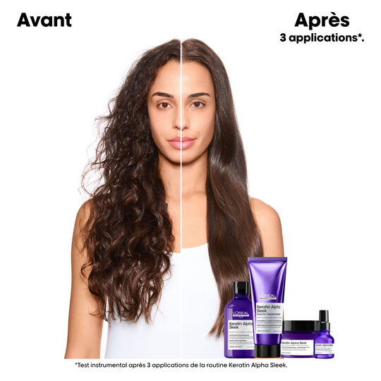 Keratin Alpha Sleek Disziplinierendes Shampoo Nachf&uuml;llpackung 500 ml