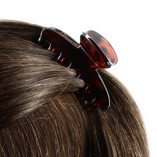 Krokodilklemme mit Schildpatt-Effekt