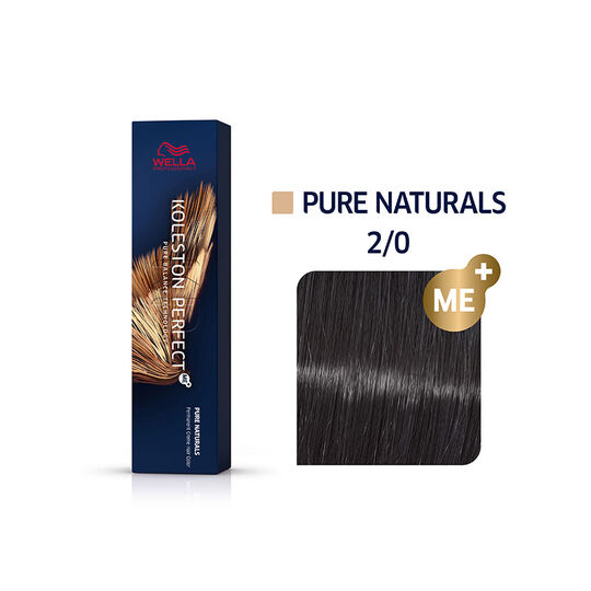 Permanente Haarfarbe Koleston Perfect Me+ 2/0 Schwarz