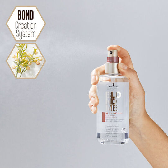 Leichtes Balsamspray f&uuml;r feines bis normales blondes Haar von Blondme