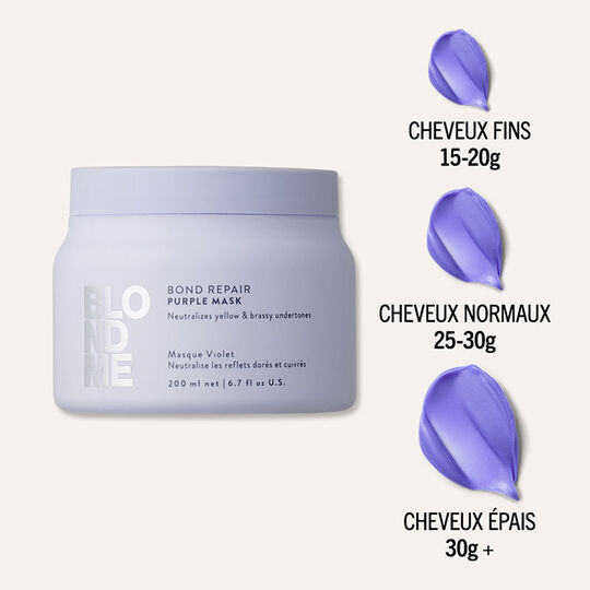 Blondme Bond Repair Purple Mask