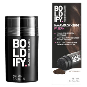 Haarverdichtungsfasern mittelbraun