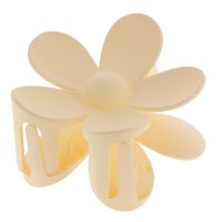 Krokodilklemme mit Blume in Naturfarbe