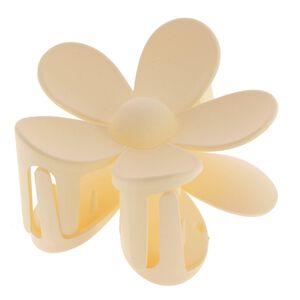 Krokodilklemme mit Blume in Naturfarbe