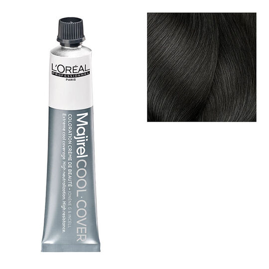 Neutralisierende Haarfarbe Majirel Cool Cover 5.1 Asch-Kastanienbraun