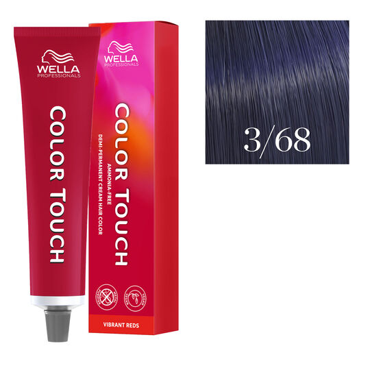 Semipermanente Coloration Color Touch 3/68 Dunkelbraun Violett Perlmutt