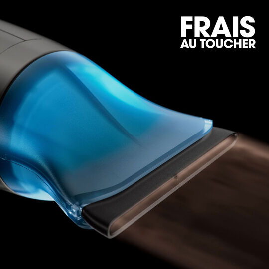 Speed-Haartrockner mit Tasche und Volumenspray Mattschwarz