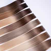 Tape In Extensions Ombre Echthaar 40cm 2/8