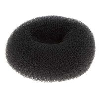 Donut f&uuml;r Hochsteckfrisuren, 6 cm Schwarz