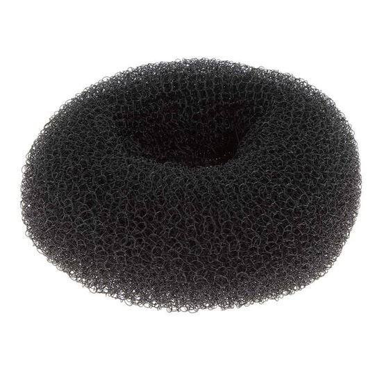 Donut f&uuml;r Hochsteckfrisuren, 6 cm Schwarz