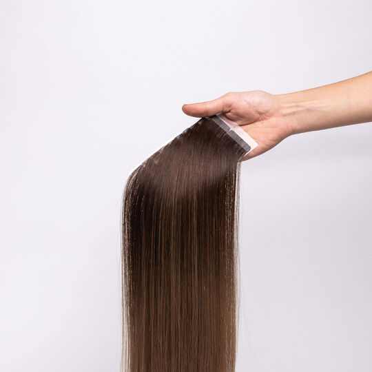 Tape In Extensions Ombre Echthaar 40cm 2/8