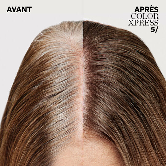 Permanente Haarfarbe Color Xpress 5/1 Hellkastanienbraun Asch