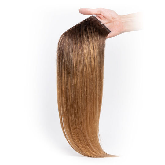 Tape In Extensions Ombre Echthaar 55 cm 2/12