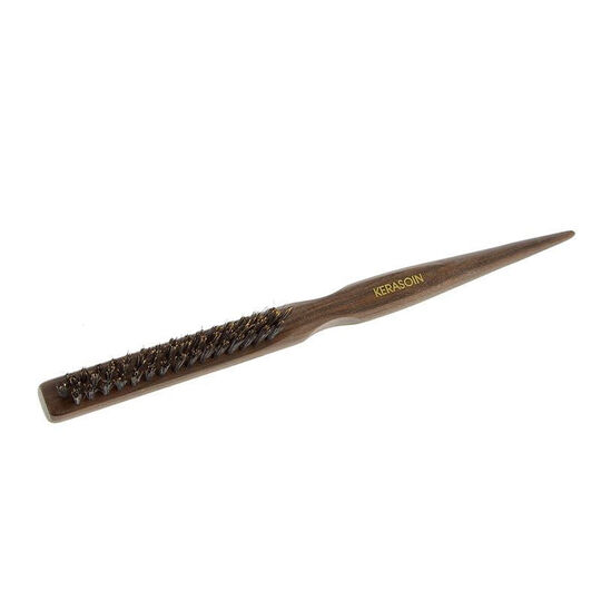 3-reihige Holz-Toupierb&uuml;rste