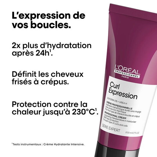 Die intensive Feuchtigkeitspflege-Routine Curl Expression