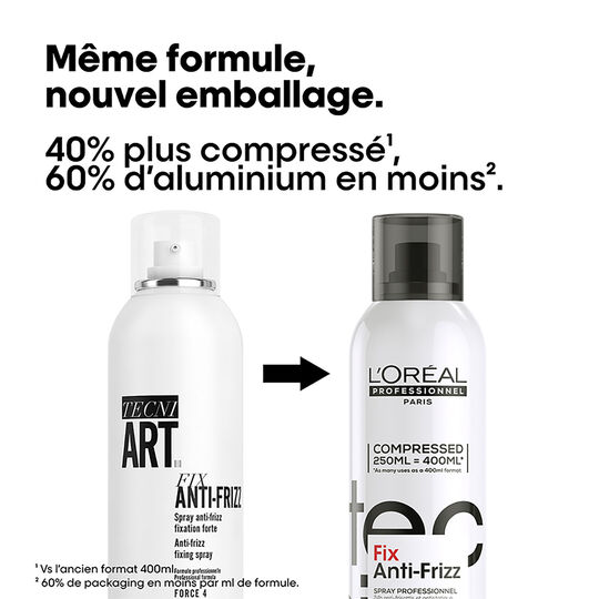 Anti-Feuchtigkeitsspray Fix Anti-Frizz Tecni.Art