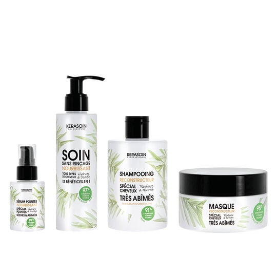 Natursortiment Set f&uuml;r stark gesch&auml;digtes Haar