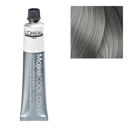 Neutralisierende Haarfarbe Majirel Cool Cover 8.1 Hellblond Asch