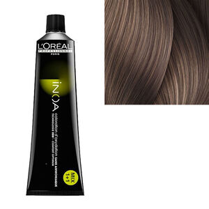 Inoa Haarfarbe ohne Ammoniak 8.21 hellblond, aschig schimmernd