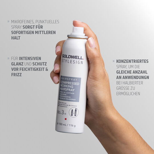 Komprimietes FLexibles Haarspray Hairspray