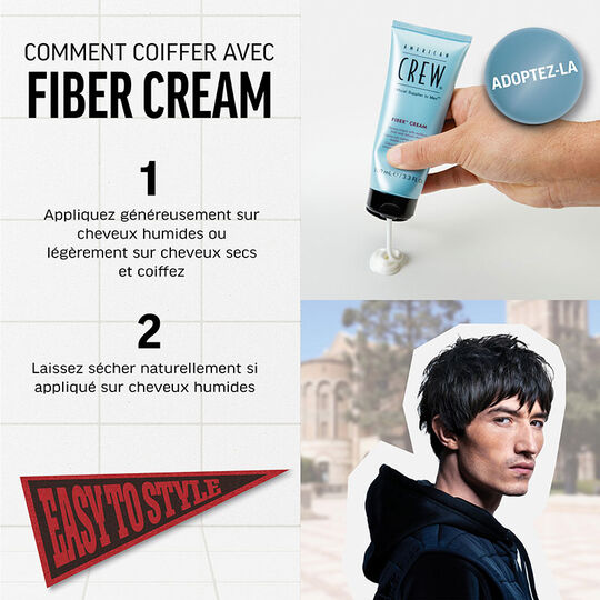 Faserhaltige Fixiercreme