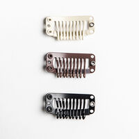 Ersatz-Clips f&uuml;r Extensions Schwarz
