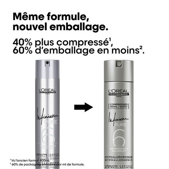Infinium Pure Haarspray mit flexiblem Halt