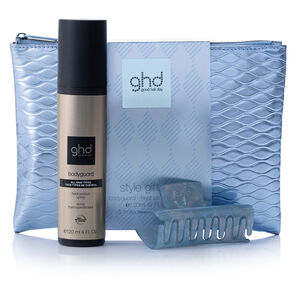 Hitzeschutzspray & Haarklammer