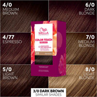 Color Touch Fresh-up-Kit 3/0 Dunkelbraun