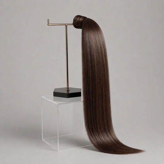 Ponytail Extensions Echthaar 55 cm 4