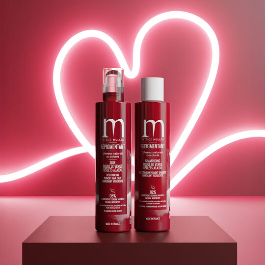 Repigmentierungsritual Shampoo + Pflege