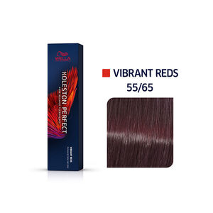Permanente Haarfarbe Koleston Perfect Me+ 55/65 Hellkastanienbraun Violett Mahagoni Intensiv