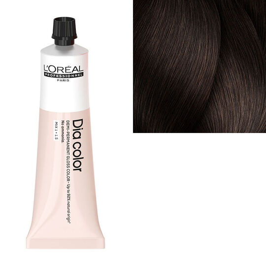 T&ouml;nung Haarfarbe Dia Color 5.8 Hellkastanienbraun Mocca