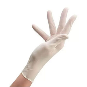 Schachtel mit 100 Latexhandschuhen