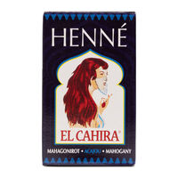 Rotes Henna acajou El Cahira Mahagoni El Cahira