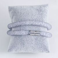 Rhinestone Mesh Bracelet