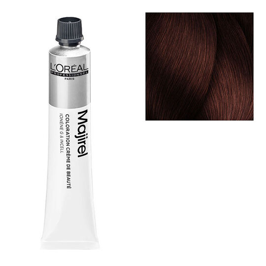 Permanente Haarfarbe Majirel Majirouge 4.65 rotbraun mahagonifarben