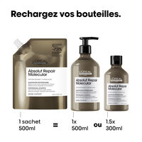 Reparierendes Shampoo Absolut Repair Molecular recharge 500ml