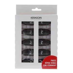 Fixierklemmen zum Entfernen von semipermanentem Nagellack