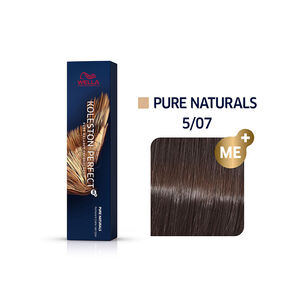 Permanente Haarfarbe Koleston Perfect Me+ 5/07 Hellkastanienbraun Tiefrot