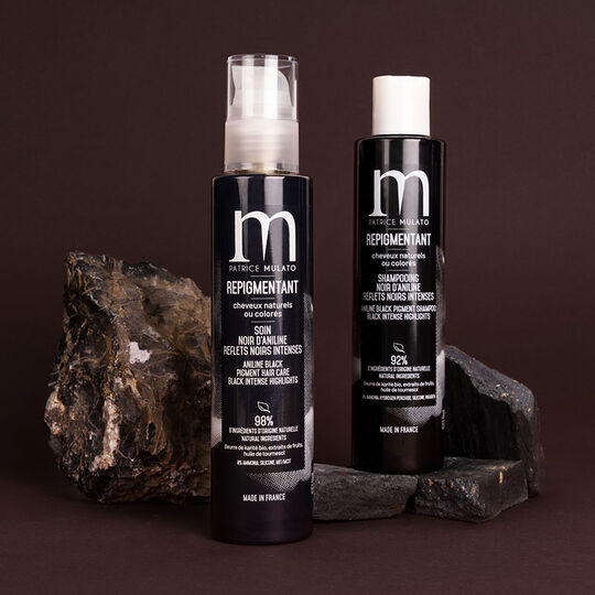 Repigmentierendes Shampoo Anilinschwarz