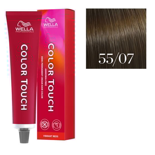 Semipermanente Coloration Color Touch 55/07 Hellkastanienbraun Natur Marron