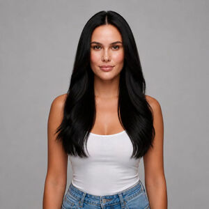 Clip In Extensions Echthaar 40 cm 1