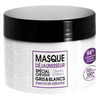 Anti-Gelbstich-Maske f&uuml;r graues und wei&szlig;es Haar