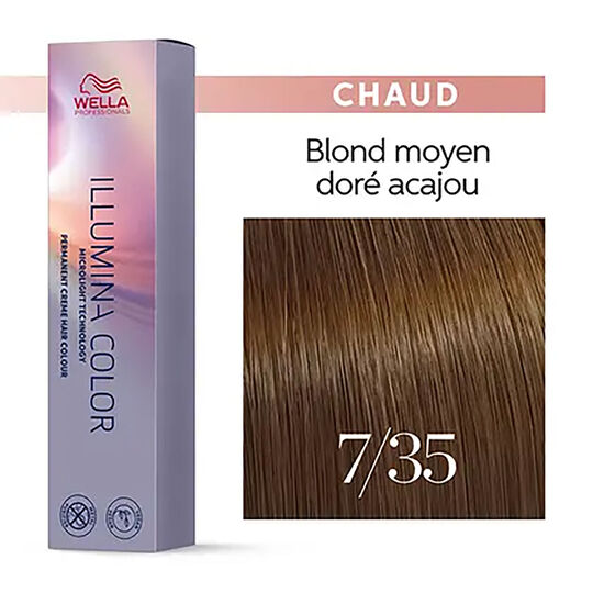 Illumina Color 7/35 Blond Gold Mahagoni