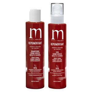 Repigmentierungsritual Shampoo + Pflege