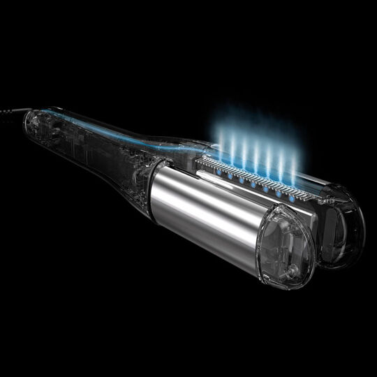 SteamPod 4 Gl&auml;tteisen- und Lockenstab-Set und Gl&auml;ttungspflege