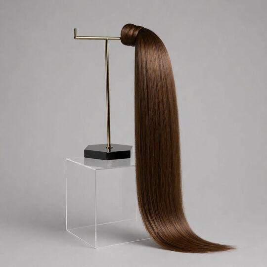 Ponytail Extensions Echthaar 55 cm 6